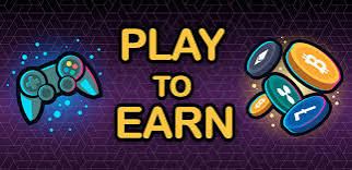 Play-to-earn arcade banner with coins — Bitcoin Bounce satoshi-earning runner by THNDR Games